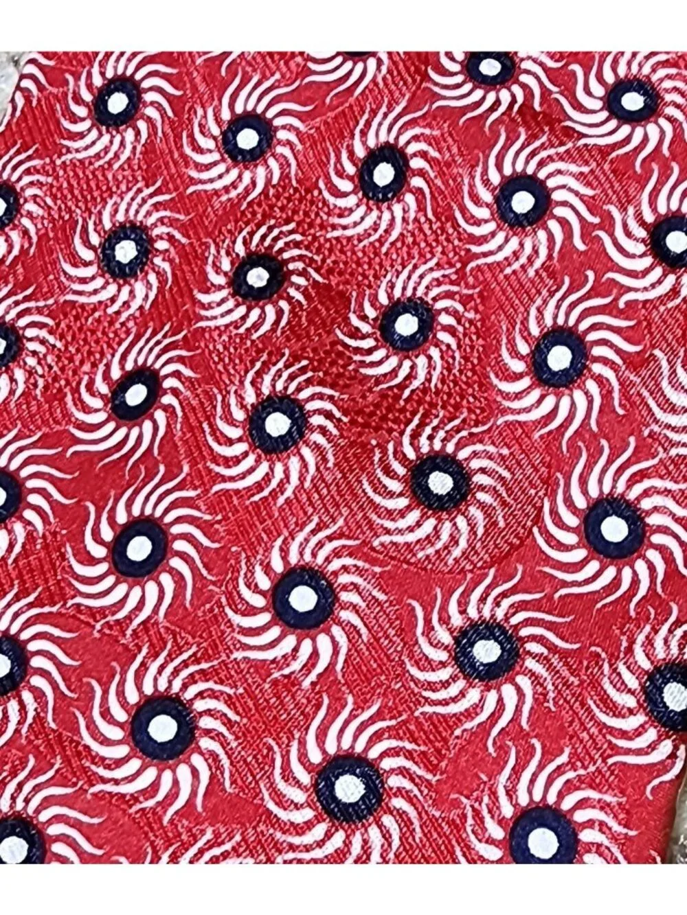 Vintage BARRY WELLS Native Sun Silk Tie